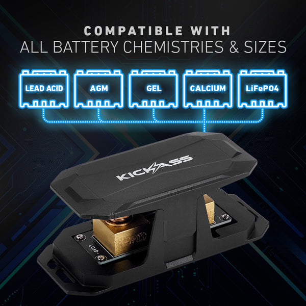 Compatible With All Battery Chemistries & Sizes 