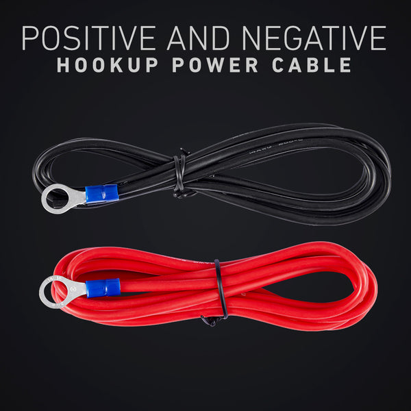 Positive and Negative Hookup Power Cable 