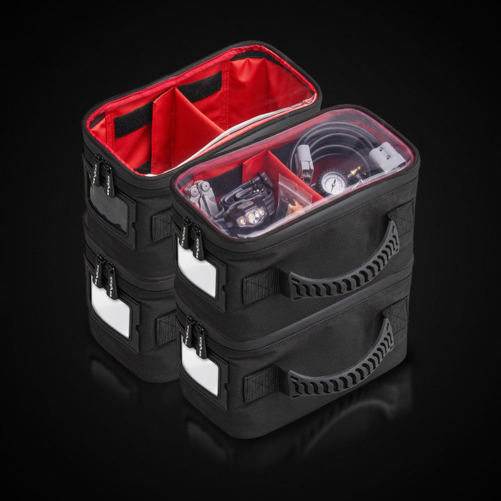 Stackable, Space-Saving Design 