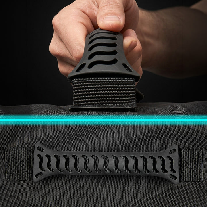 Strong, Comfortable Carry Handle  