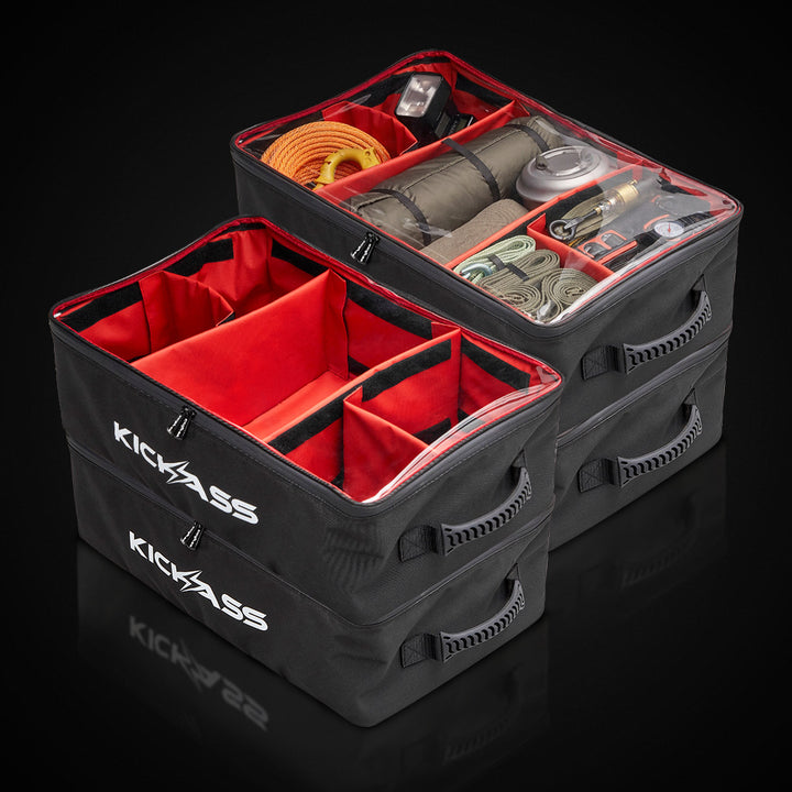 Stackable, Space-Saving Design 