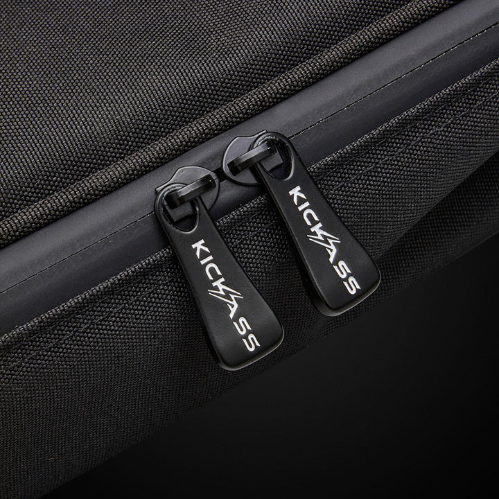 Smooth Sliding, Heavy Duty Dual Zippers 