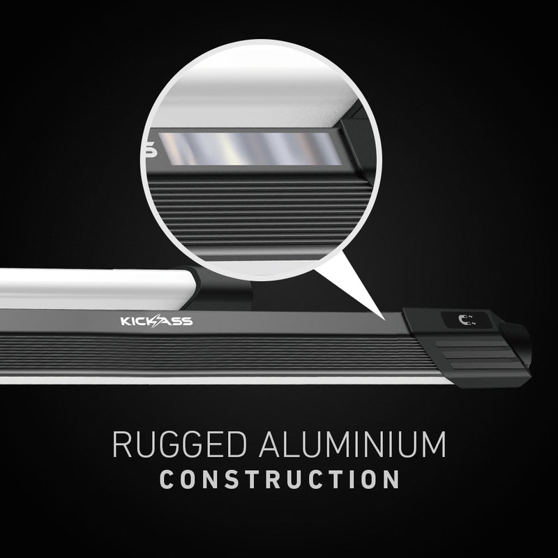 Rugged Aluminium Construction 