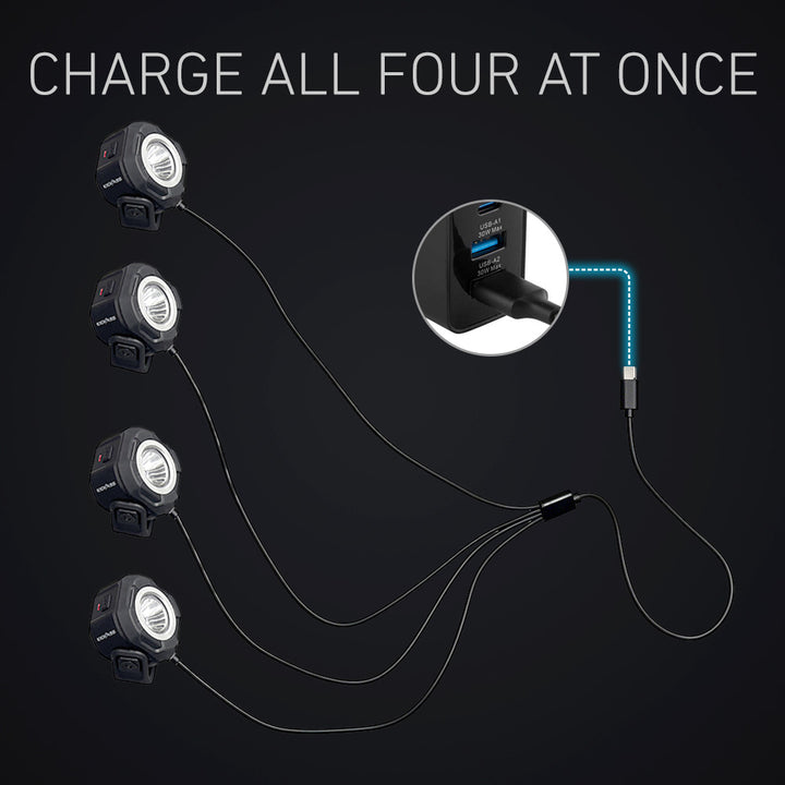 Charge All Four at Once 