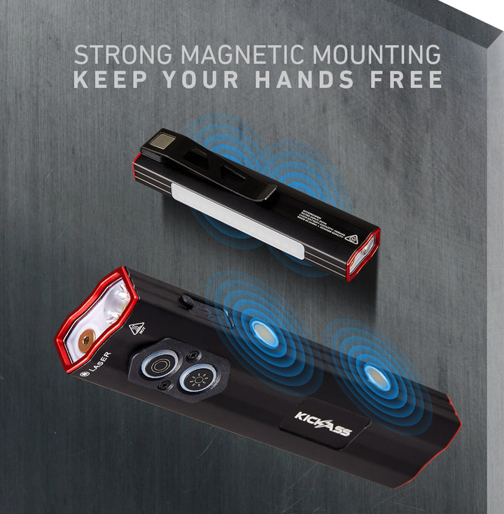 Strong Magnetic Mounting – Keep Your Hands Free 