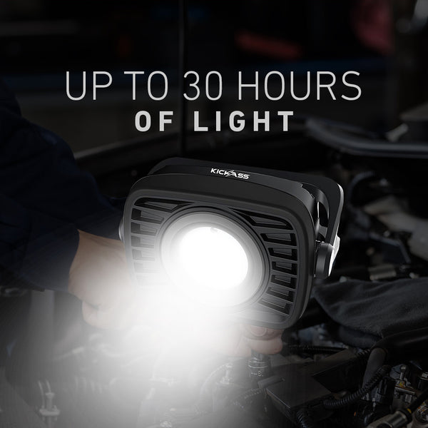 Up to 30 Hours of Light 