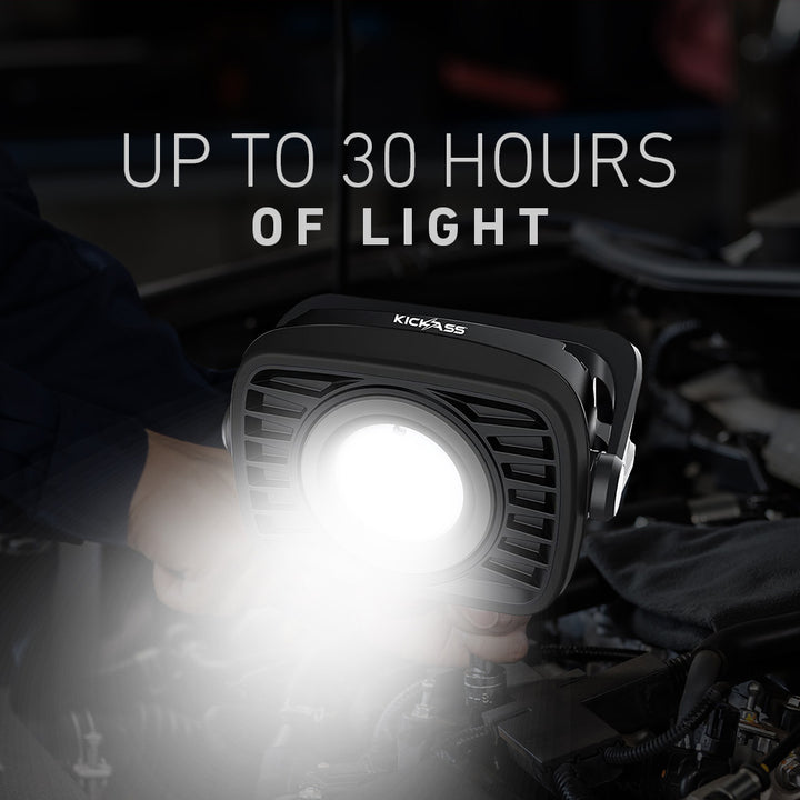 Up to 30 Hours of Light 