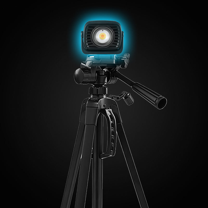 Mounts to tripods & lighting brackets  