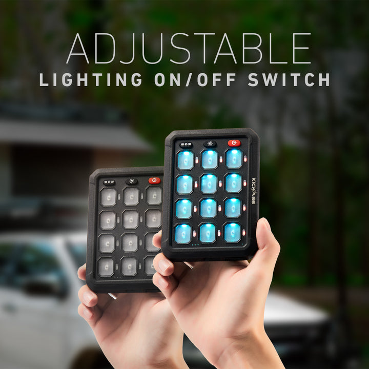 Adjustable lighting & on/off switch 
