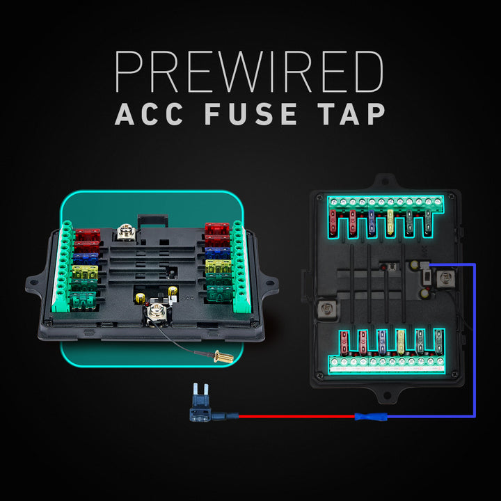 Prewired ACC fuse tap 