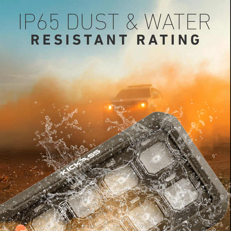 IP65 Dust & Water Resistance Rating