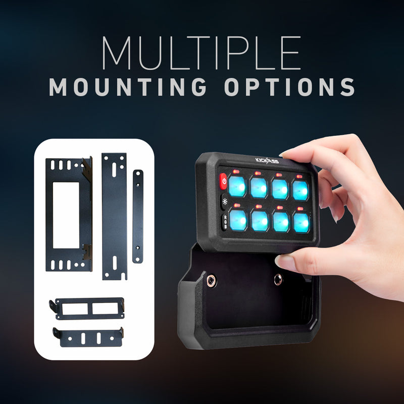 Multiple mounting options