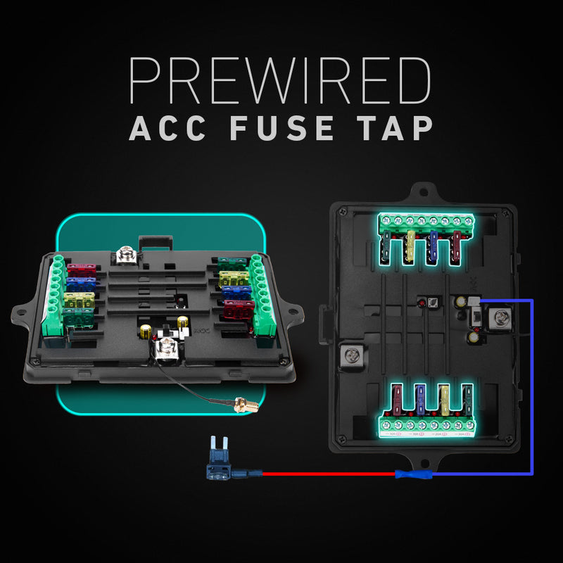 Prewired ACC fuse tap