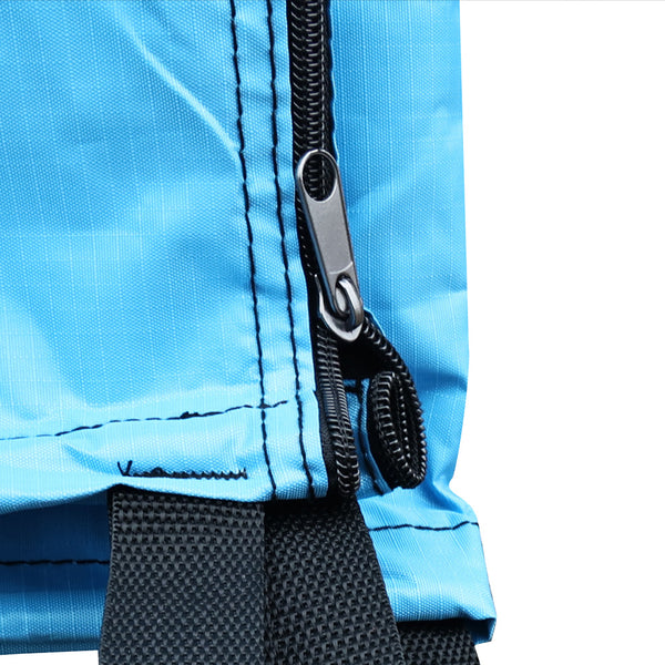 Heavy Duty YKK 10 Zippers on Both Sides  