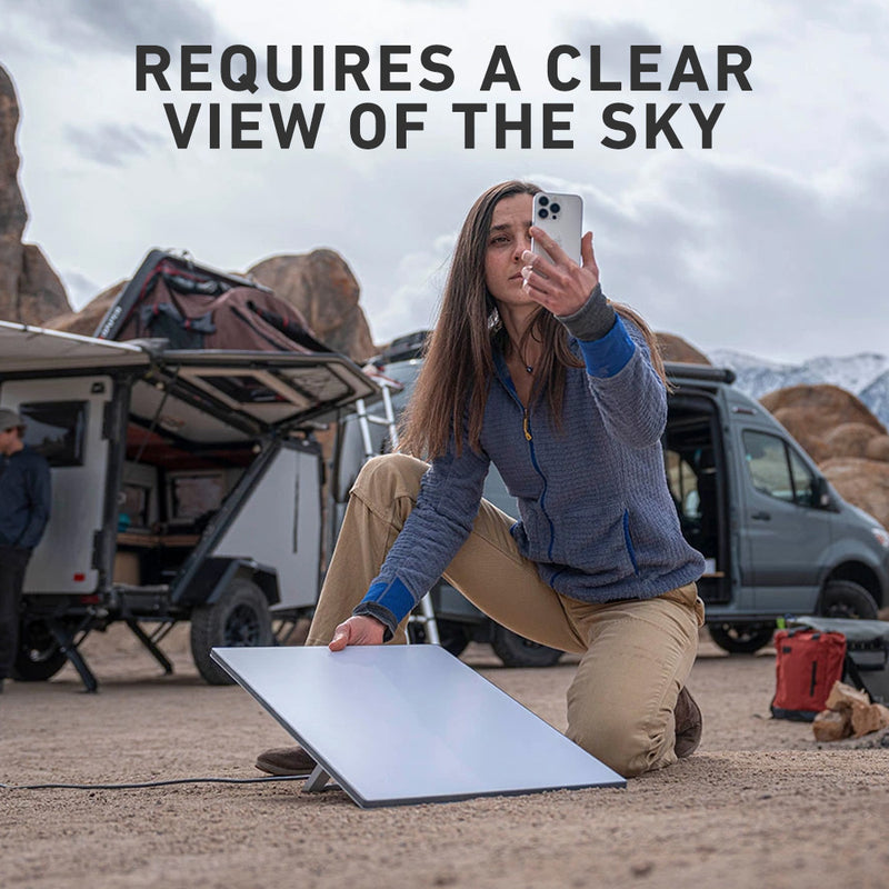 Requires a Clear View of the Sky 