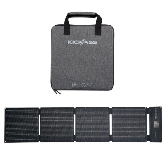 KickAss 60W DC Solar Blanket with USB-C