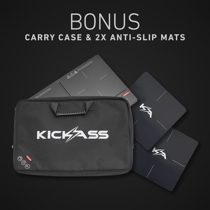 Bonus Carry Case & 2x Anti-Slip Mats
