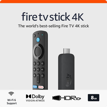 Amazon Fire TV Stick - Stream BINGE, Kayo Sports, Netflix, Prime Video