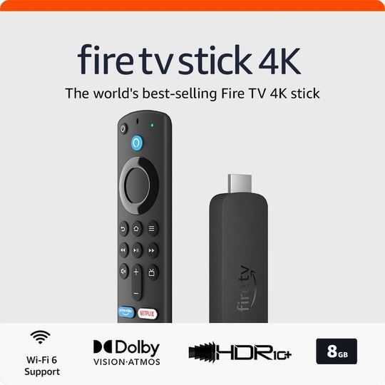 Amazon Fire TV Stick - Stream BINGE, Kayo Sports, Netflix, Prime Video