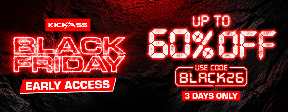 KickAss Black Friday Early Access — up to 60% off with code BLACK26. 3 days only.