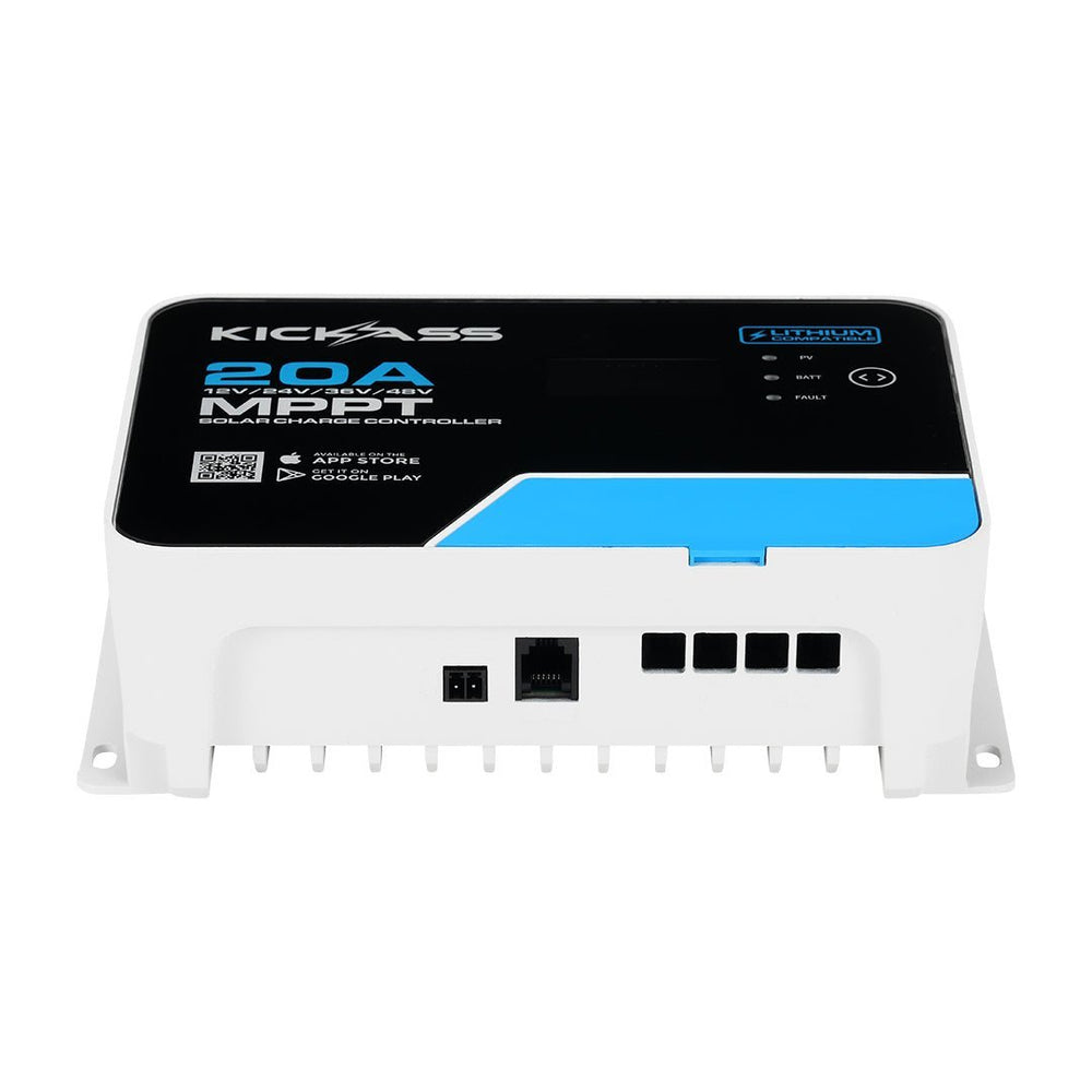 The KickAss 12V 200W Super Thin Portable Camping Solar Panel and 20A