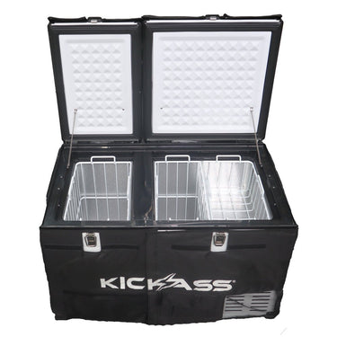 Kickass Heavy Duty Magnetised Cover for 75L Fridge/Freezer
