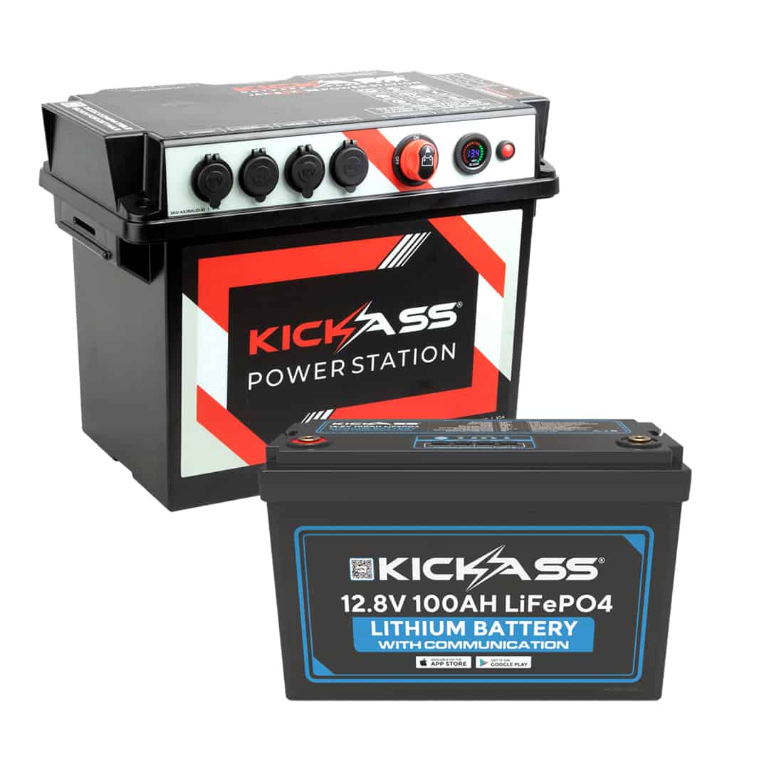 KickAss Portable 100Ah Lithium Power Station