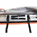 KickAss Premium Shower Awning Black and Orange