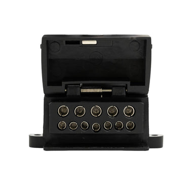 KickAss Products12-Pin Flat Trailer Socket Tornado Springs, Cable Gland & Normally-Open Reed SwitchTV-12FSRS-N0