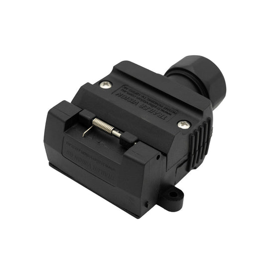 KickAss Products12-Pin Flat Trailer Socket Tornado Springs, Cable Gland & Normally-Open Reed SwitchTV-12FSRS-N0