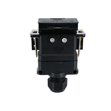 KickAss Products50A Anderson Style 3 Pin Connector Cover Flush Mount with Cable Gland (3 - Pin)TVNU0583-50