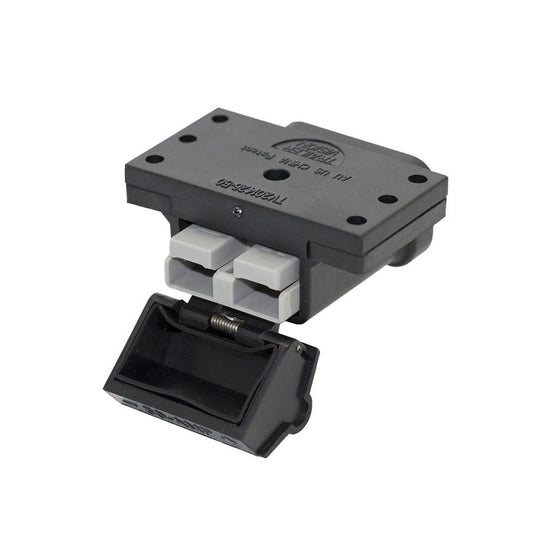 KickAss Products50A Anderson Style Connector Cover Surface Mount with LED (Black)TV-201426-50