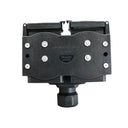 KickAss Products50A Anderson Style Dual Connector Cover with Mounted 12 - Pin Flat Socket + Quick Screw LED ConnectorsTV-202318-50-GR12S