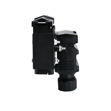 KickAss Products50A Anderson Style Dual Connector Cover with Mounted 12 - Pin Flat Socket + Quick Screw LED ConnectorsTV-202318-50-GR12S