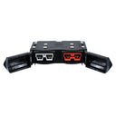 KickAss Products50A Anderson Style Dual Connector Cover with Red & Grey Quick Screw LED ConnectorsTV-202318-50-GR
