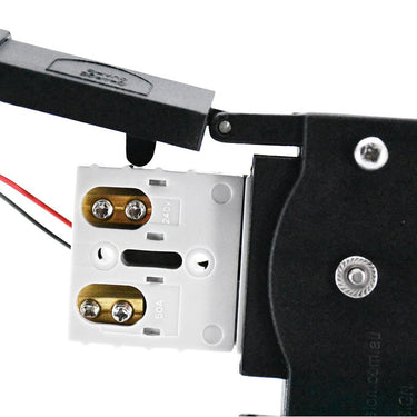 KickAss Products50A Anderson Style Dual Connector Cover with Red & Grey Quick Screw LED ConnectorsTV-202318-50-GR