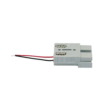 KickAss Products50A Grey Anderson Style Quick Screw Connector with Red LED LightTVUSCHEU50G2B