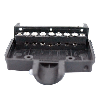KickAss Products7 - Pin Flat Trailer Plug Tornado Springs with Front CoverTV-7GS