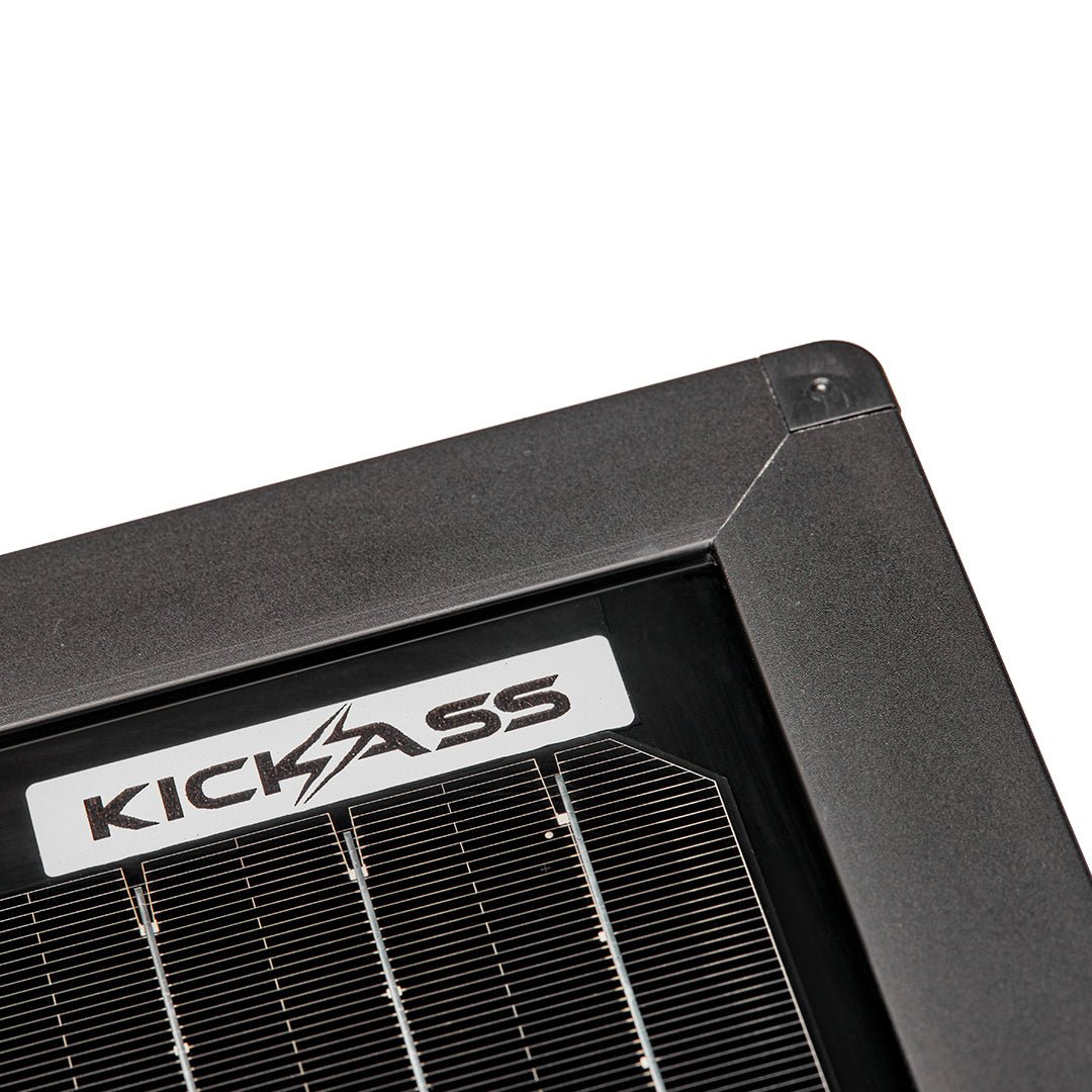 KickAss ProductsKickass 110W Ultra Slim Fixed Glass Solar PanelKAUSSP110