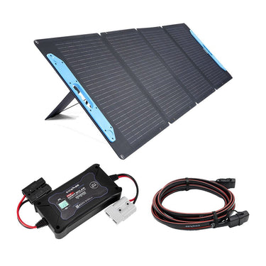 KickAss ProductsKickAss 120W Folding Solar Panel with MPPT Controller KitKAFSP120-MPPT-KIT