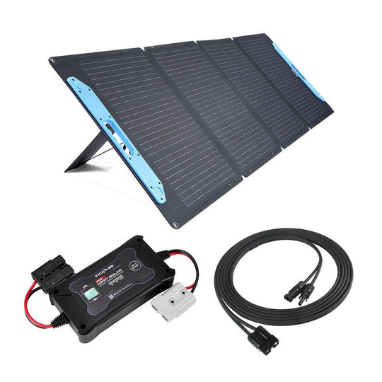KickAss ProductsKickAss 120W Folding Solar Panel with MPPT Controller KitKAFSP120-MPPT-KIT