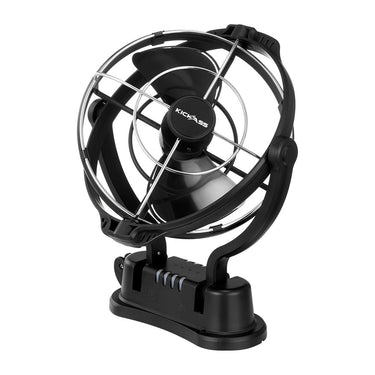 KickAss ProductsKickass 12/24v 360° degree, 3 speed fan (hardwired) BlackKA12VCABFAN - BL