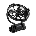 KickAss ProductsKickass 12/24v 360° degree, 3 speed fan (hardwired) BlackKA12VCABFAN - BL