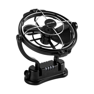 KickAss ProductsKickass 12/24v 360° degree, 3 speed fan (hardwired) BlackKA12VCABFAN - BL