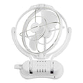 KickAss 12V / 24V 360°, 3 Speed Caravan Fan - White