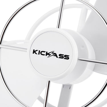 KickAss ProductsKickass 12/24v 360° degree, 3 speed fan (Hardwired) WhiteKA12VCABFAN - WH