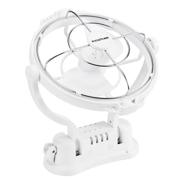 KickAss ProductsKickass 12/24v 360° degree, 3 speed fan (Hardwired) WhiteKA12VCABFAN - WH