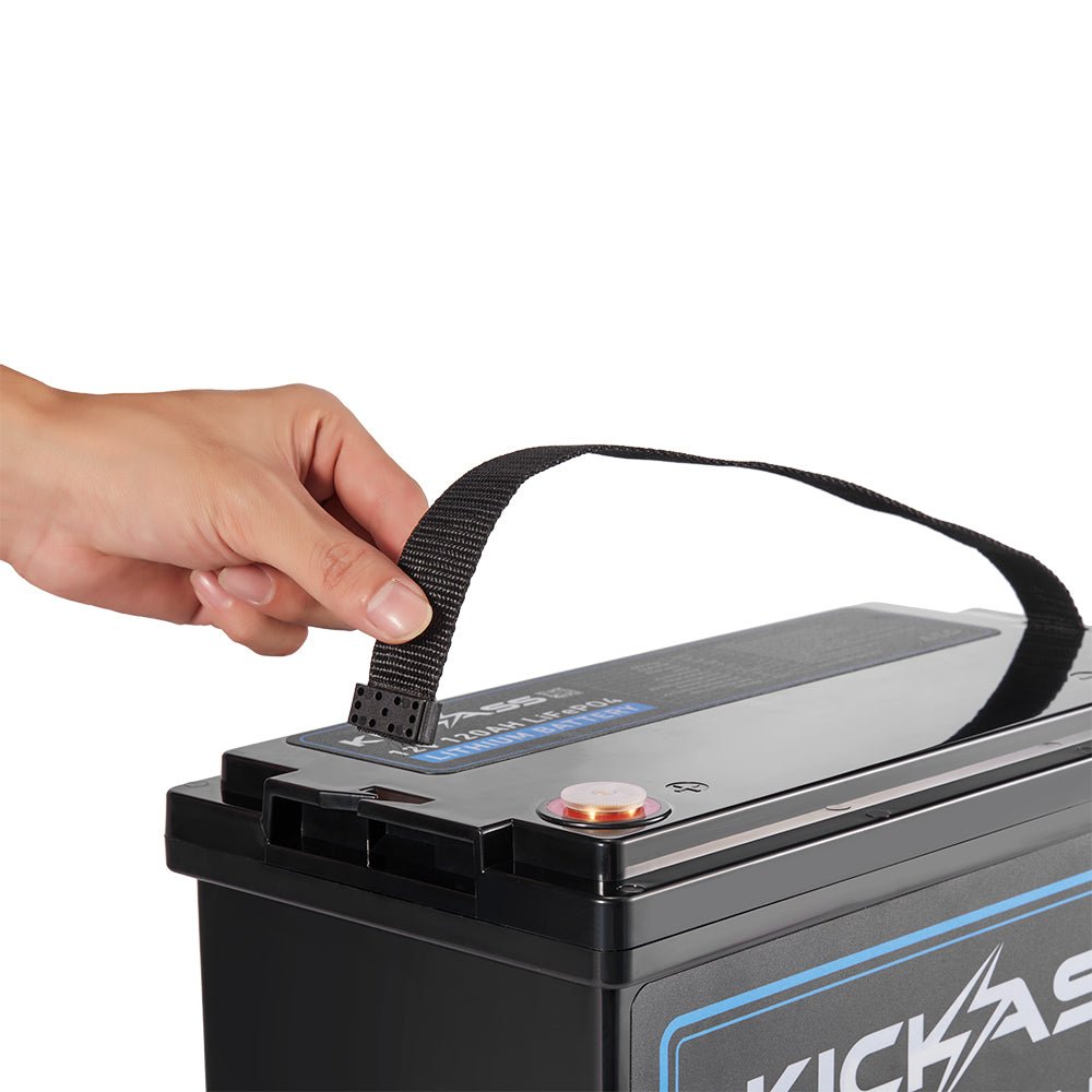 KickAss ProductsKickAss 12V 120Ah Deep Cycle Lithium Battery - LiFePO4KA12120XB - LION