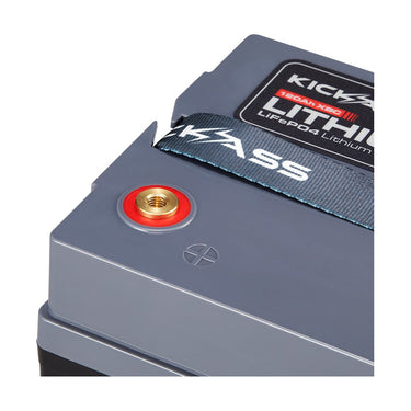 KickAss ProductsKickAss 12V 120Ah Lithium Compact Deep Cycle Battery LiFePO4KA12120XBC-LION