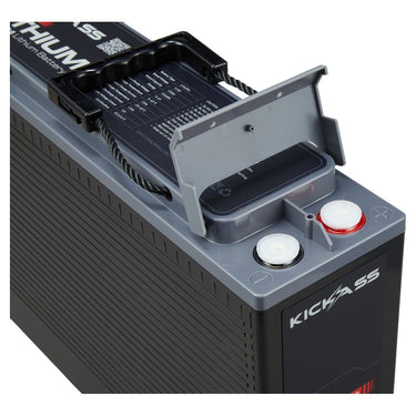 KickAss ProductsKickAss 12V 120Ah Lithium Slimline Deep Cycle Battery LifePO4KA12120SLIMXB-LION